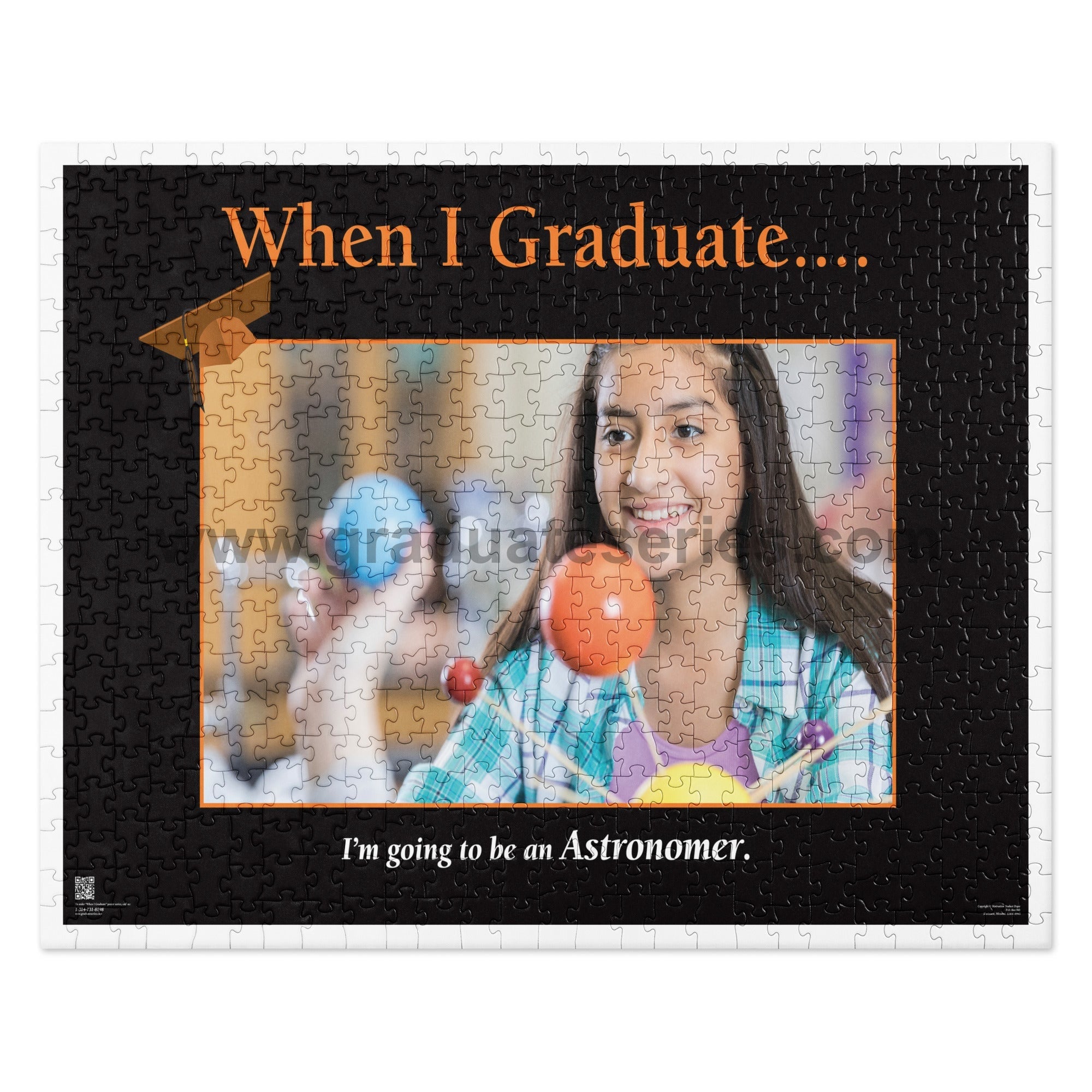 When I Graduate.......I'm going to be an Astronomer- 520 pc Jigsaw puzzle