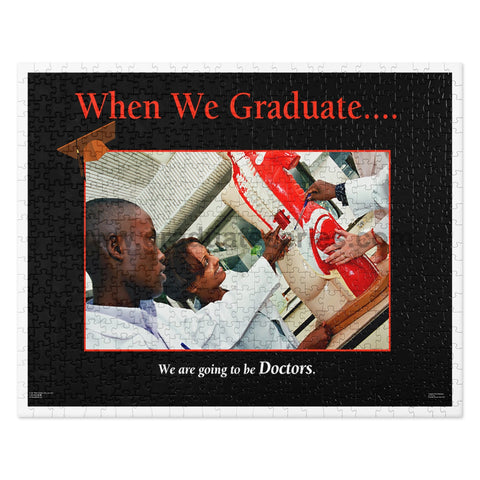 When We Graduate.......We are going to be Doctors- 520 pc Jigsaw puzzle