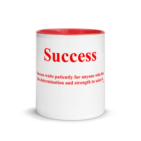 Success Coffee Mug with Color Inside